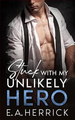 Stuck with My Unlikely Hero by E.A. Herrick