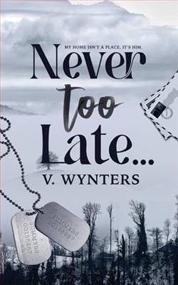 Never Too Late by V. Wynters