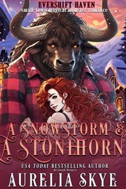 A Snowstorm & A Stronghorn by Aurelia Skye